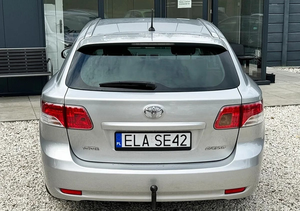 Toyota Avensis cena 34900 przebieg: 167000, rok produkcji 2009 z Łask małe 781